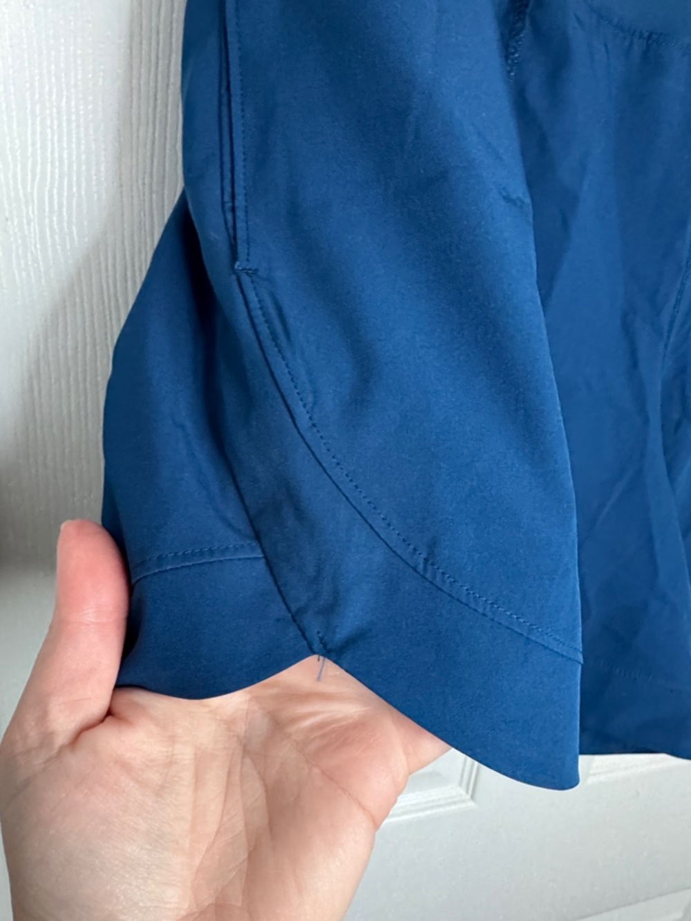 NWOT Tek gear Deep Blue Athletic Shorts with Wide Waistband - Picture 4 of 7